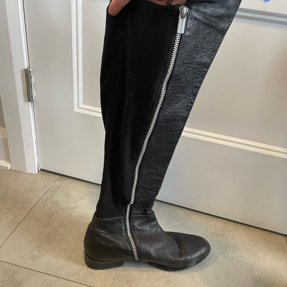 Michael Kors Black Over the Knee Boots